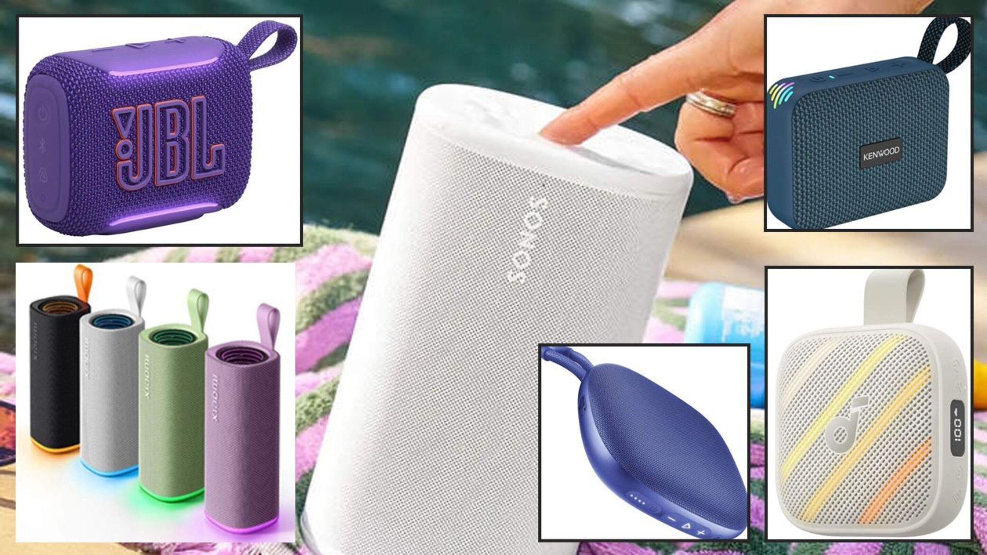 Onze vijf favoriete speakertjes voor aan het zwembad, op de camping of op citytrip: ’Zeer betaalbaar én waterbestendig’